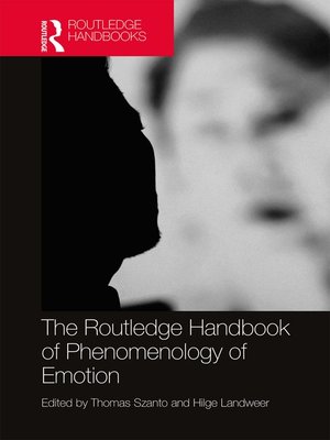 cover image of The Routledge Handbook of Phenomenology of Emotion
